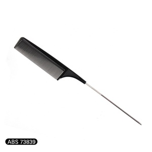 RTS vendeurs défense outils de coiffure Salon <span class=keywords><strong>barbier</strong></span> accessoires boutique noir plastique métal broche rat queue peigne - Product Image 6