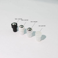 Emballage cosmétique portable rechargeable vide, format voyage, flacon à bille en verre pour huile essentielle, parfum, liquide, 1 ml, 2 ml, 3 ml