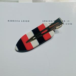 Pala pico de pato abolladura plana flequillo salón maquillaje comprobar pinzas para el cabello sin arrugas sin rastro pliegue menos sin doblar pinza para el cabello a cuadros - Product Image 6