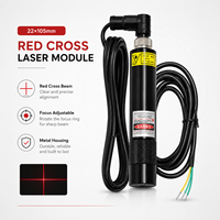 Module de localisation laser à ligne rouge ZhonNa 22*105mm pour équipements commerciaux, machines, composants de dispositifs laser, pièces de rechange