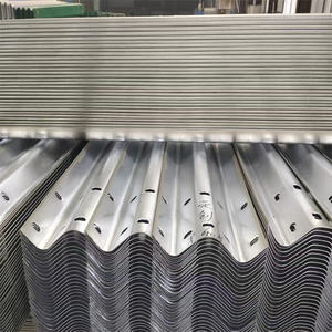 卸売高速道路ガードレール＆スチールバリアWビームガードレール道路亜鉛メッキ鋼Wビーム高速道路衝突防止柵 - Product Image 3