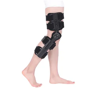 Adult Kids Rom Hinged Leg Stabilizer Support Control Orthosis Knee Immobilizer Brace