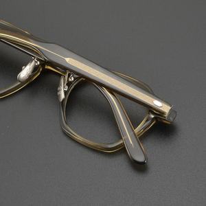 Marco óptico <span class=keywords><strong>de</strong></span> acetato Testudinarious hecho a mano <span class=keywords><strong>de</strong></span> Shenzhen, marco <span class=keywords><strong>de</strong></span> <span class=keywords><strong>gafas</strong></span> con placa para <span class=keywords><strong>gafas</strong></span> para hombres, marcos <span class=keywords><strong>de</strong></span> <span class=keywords><strong>gafas</strong></span> Vintage <span class=keywords><strong>2023</strong></span> - Product Image 6