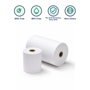 3-1/8" x 270' Thermal Receipt <b>Paper</b> <b>Roll</b> 48gsm for POS Cash Register ATM Factory Wholesale - Product Image 1
