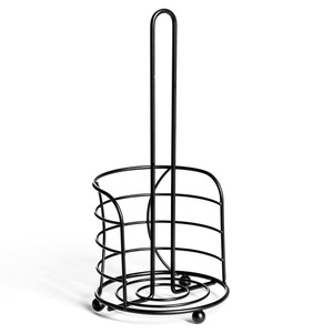 ZS <b>Paper</b> Towel Holder Round Iron Wire Modern Minimalist <b>Kitchen</b> Stand - Product Image 5