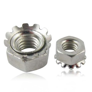 Mur Baut Keps Baja Tahan Karat 304 A2 <span class=keywords><strong>K</strong></span>-Lock Nut Tahan Korosi Ulir Metrik M3-M10 untuk Aplikasi Luar Ruangan & Kelautan Layanan OEM - Product Image 5