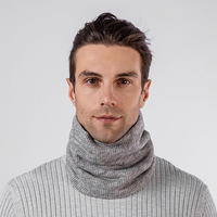 Xinsiqi Cache-cou unisexe d'hiver pour couples, style coréen, couleur unie, doublure polaire en acrylique, double couche, épais et chaud, pour adulte
