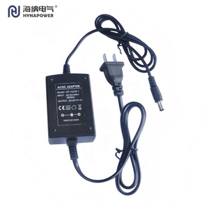อะแดปเตอร์แปลงไฟแบบตั้งโต๊ะ OEM/ODM 24W  90-264VAC อินพุต 5/9/12/24VDC เอาต์พุต ระดับ VI CE FCC Class II สำหรับเราเตอร์ Hynapower รุ่น HP-A24S-1 - Product Image 1