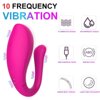 2025 Neue App-Fernbedienung Delfin-Unterwäsche Tragbarer Anal-Klitoris-Stimulator G-Punkt-Massage Doppel-Vibrator für Paare