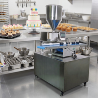 Machine à injecter crème/confiture HR Small Good Manufacturer pour usage commercial, contrôle précis de la température, 110V/220V, garantie 1 an
