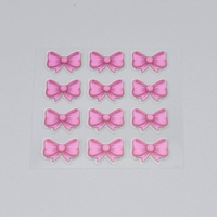 Bowknot autocollant patchs hydrocolloïdes pour corps joue front menton cosmétiques Surface acné bouton traitement beauté soins personnels