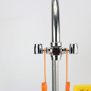 เครื่องล้างตาแบบตั้งโต๊ะสามหัวฉีด ตอบสนองรวดเร็ว ประสิทธิภาพสูง สำหรับความปลอดภัยในโรงงานอุตสาหกรรมและห้องปฏิบัติการ <span class=keywords><strong>ราคา</strong></span>ประหยัด - Product Image 5