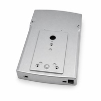 Boîtier de balance analytique en aluminium moulé sous pression ADC12 personnalisé, revêtement poudré gris, boîtier de précision pour balance de pesage, OEM