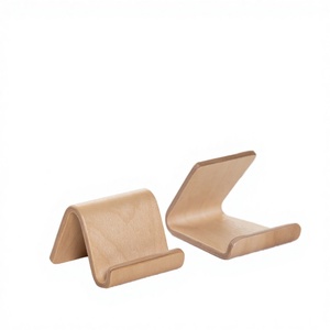 Support de téléphone en bois de style vintage, nouveau design, cadeau d'affaires, organisateur de bureau, type sur pied, installation simple, portable - Product Image 3