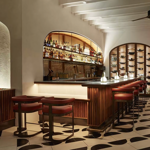 Mỹ Khách Sạn Sang Trọng Nhà Hàng Ăn Uống Đồ Nội Thất Đặt Sang Trọng Vuông Bảng Điều Chỉnh Vuông Bàn Ghế Cho Cà Phê Cửa Hàng Quán Cà Phê Thương Mại - Product Image 5