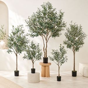 Arbre artificiel Dream Castle 150-160cm, plante verte décorative d'intérieur, grande taille, simulation pour la décoration de la maison et du bureau - Product Image 2