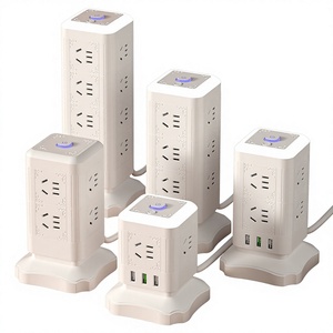 Nuevo Enchufe de Conversión Vertical Multifuncional, Cable de Extensión, Material de Polipropileno, Protección Contra Descargas Eléctricas para Niños - Product Image 1