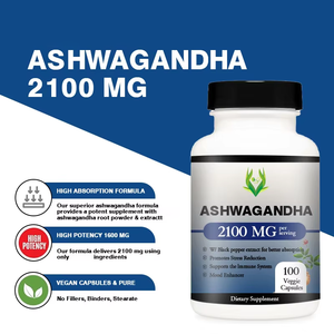 แคปซูล Ashwagandha โดยตรงจากผู้ผลิตแคปซูลสนับสนุนการฟื้นฟูการเจริญเติบโตของกล้ามเนื้อปรับปรุงสภาพสุขภาพให้กับผู้ใหญ่ - Product Image 6