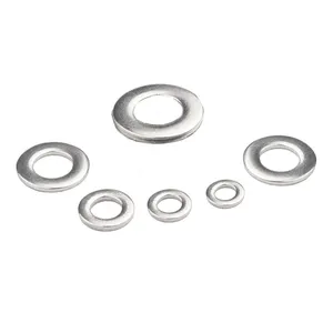 Hot sale hardware washer parts Thick Metal Gasket Screw Flat Plain Washer 304 Stainless Steel