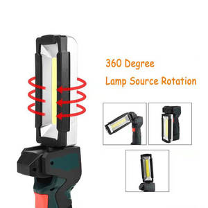 Lampe d'<span class=keywords><strong>inspection</strong></span> magnétique <span class=keywords><strong>Flexible</strong></span> LED, torche USB Rechargeable, éclairage de travail COB, pour Garage - Product Image 2