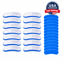 Filtres écologiques pour distributeur d'eau pour chat, charbon actif et coton, pour fontaine à eau pour animaux de compagnie de 3,2 L/108 oz/0,8 gal, utilisation en salon