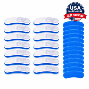 Filtres de remplacement pour distributeur d'eau pour chat, charbon actif et coton, pour fontaine à eau pour animaux de compagnie de 3,2 L/108 oz/0,8 gal - Product Image 1