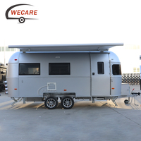 Wecare – caravane de cuisine coulissante avec Certification DOT/CE, 500x210x210cm, caravane de camping-car de voyage, remorque de camping-car