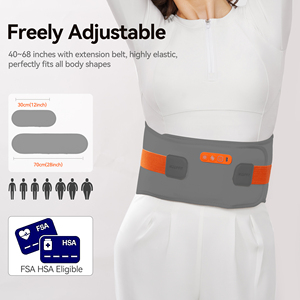 Nước Nóng Eo Massager Với Ánh Sáng Màu Đỏ Điều Trị Kinh Nguyệt Pain Relief Rung Massage Vành Đai Thắt Lưng Sưởi Ấm Cho Bụng - Product Image 2