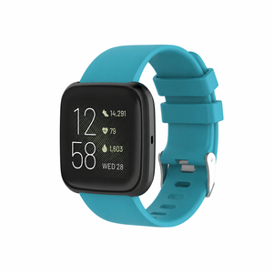 Tali Jam Tangan Pintar Sport Soft Silicone Band untuk Fitbit <span class=keywords><strong>Versa</strong></span> 1/2/Lite - Product Image 1