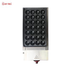 Machine commerciale de gaufre de boule de poisson de Type gaz vente chaude 28 trous Machine de boule ronde de collation antiadhésive Machine de gril de <span class=keywords><strong>plaque</strong></span> - Product Image 5
