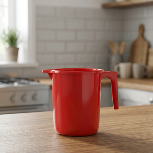 Mug de salle de bain en plastique PP écologique au design classique de 2000 ml, usage quotidien, prix d'usine, vente en gros, fabricant en vrac - Product Image 2
