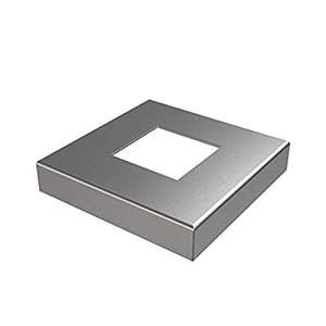 Rond Et Carré En Acier inoxydable Base de Poteau Et Plaque De Recouvrement - Product Image 4