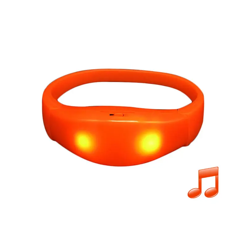 Bruiloft Souvenirs Led Armband Sound Activated Led Armband Horloge