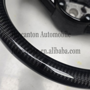 พวงมาลัยรถยนต์หุ้มหนังคาร์บอนไฟเบอร์ยอดนิยมสำหรับ Audi A3 A4 A5 A6L A8 Q5 Q7 Q8 TT B9 - Product Image 3