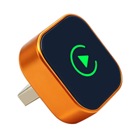 Dongle Inteligente Portátil Mini de Conexión Dual Inalámbrica WiFi de 5.8GHz con Respuesta Rápida para CarPlay y Android Auto Universal