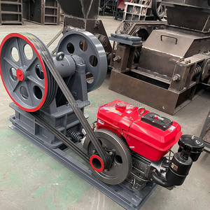 Trituradora de mandíbula de motor diésel portátil para minería de agregados de mineral de oro y hormigón utilizada en aplicaciones portátiles - Product Image 2