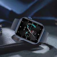 Nueva Pulsera Inteligente IPS con Llamadas por BT, Recordatorio de Mensajes, Monitoreo de Oxígeno en Sangre y Frecuencia Cardíaca, Silicona para IOS
