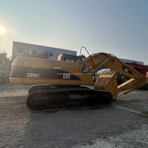 Excavatrice Caterpillar d'occasion de qualité supérieure CAT 325C 325BL 25 tonnes, excavatrice de taille moyenne d'occasion avec chenilles en caoutchouc et système hydraulique complet - Product Image 1