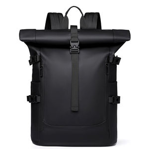 Mochila de Viaje Multifuncional 18 1680d de Nailon y Poliéster Laminado, con Múltiples Compartimentos, Expandible, Impermeable, con Puerto USB y Protección Antirrobo, de Lujo - Product Image 1