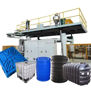 Grande capacità di plastica contenitore cavo soffiaggio macchine per lo stampaggio HDPE serbatoio di acqua in plastica macchina per soffiaggio