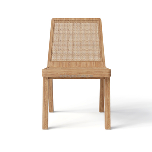 FERLY All-Weather Teak Dining Set Restaurant <strong>Table</strong> with <strong>Chairs</strong> for Outdoor <strong>Garden</strong> Furniture for Hotels <strong>and</strong> Parks - Product Image 3