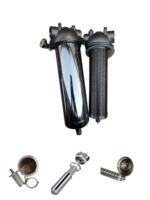Housing Filter Baja Tahan Karat Kustom untuk Filtrasi Cairan Industri, Dapat Dicuci, SUS304 SUS316