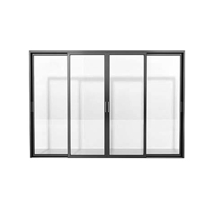 Nuovo Design in alluminio <span class=keywords><strong>porta</strong></span> scorrevole in vetro resistente <span class=keywords><strong>per</strong></span> uso esterno <span class=keywords><strong>per</strong></span> ville salotti struttura sottile cina all'ingrosso della fabbrica - Product Image 5