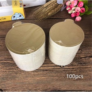 100pcs Mini Round <b>Cake</b> <b>Boards</b> Gold Paper Cupcake Dessert Displays Tray Card <b>Board</b> Baking <b>Cake</b> Hard Paper Pad Baking Tool - Product Image 4