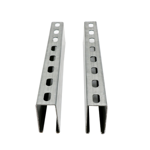 Canal de Acero Profesional Ranurado Estándar 41x41, Acero Galvanizado Previamente, Canal en C para Cableado Exterior, para Decoración de Apartamentos - Product Image 5