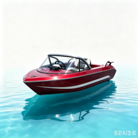 Jet-boat électrique monoplace en aluminium, vitesse rapide 50 km/h, alimenté par batterie au lithium, kart aquatique pour entreprise de location