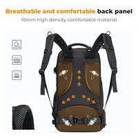 Tas Ransel Kamera Tas Kamera untuk Fotografer Kapasitas Besar dengan Penutup Hujan dan Kompartemen Laptop 16 Inci Kompatibel untuk Drone