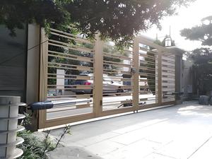 Motor de puerta abatible de jardín retráctil de doble apertura eléctrico automático OREDY con Sensor para Villa - Product Image 5