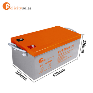 Batterie solaire au gel Felicity Solar 12v 250ah 200ah 150ah 100ah 70ah pour systèmes de stockage d'énergie domestique - Product Image 4