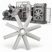 Ventilateur de refroidissement de radiateur de compresseur PAG à angle réglable, haute résistance, pour compresseur d'air à mouvement alternatif, personnalisé